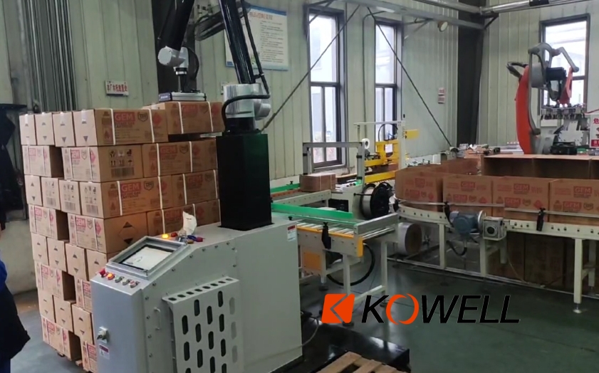 科為機器人移動碼垛工作站協作機器人碼垛機械手 科為機器人移動碼垛工作站協作機器人碼垛機械手